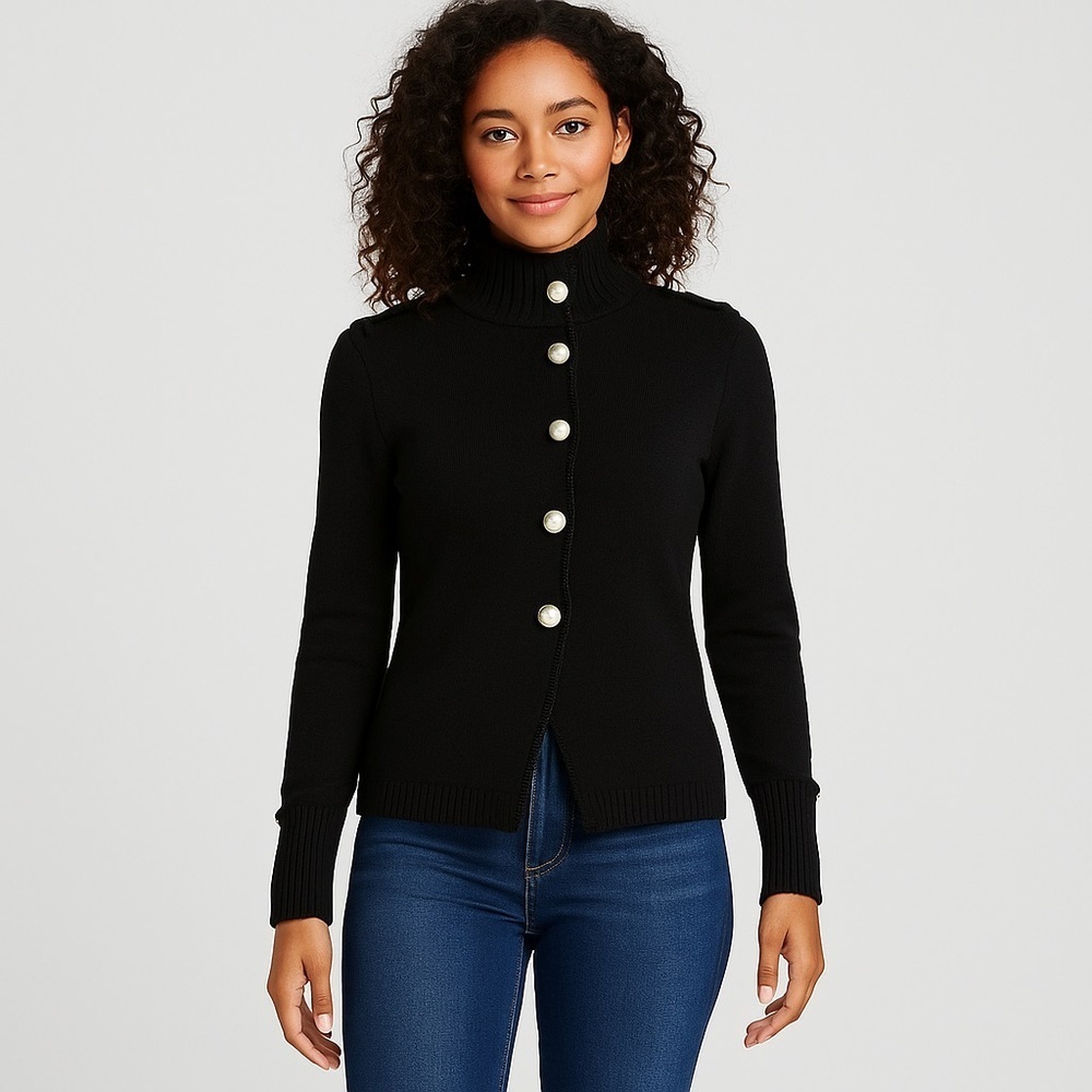 🖤Women’s 100% Wool Button-Front Jacket - Size XS🖤 - Picture 14 of 15